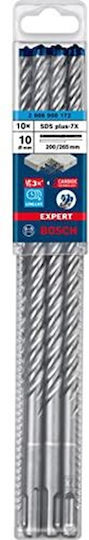 Bosch Professional 10x Expert Sds Plus-7x Hammer Drill Bit (for Reinforced Concrete, O 10,00x265 Mm, Accessories Rotary Hammer Drill) - Image 6