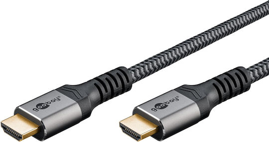 Goobay HDMI 2.0 Cable HDMI male - HDMI male 5m Μαύρο 64996