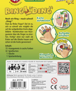 Alternative view of Επιτραπέζιο Παιχνίδι RinglDing για 2-6 Παίκτες 4+ Ετών 01735 (GER) Amigo