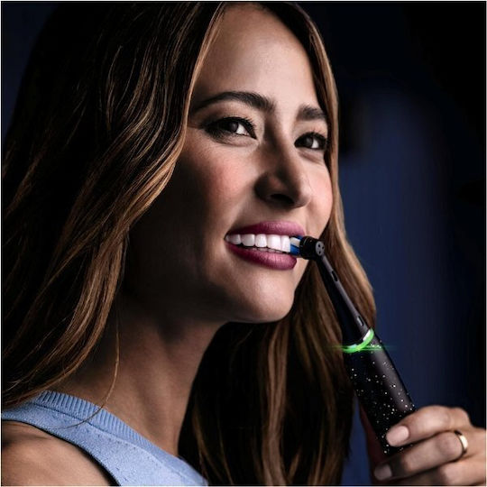 Oral-B iO Series 10 Ηλεκτρική Οδοντόβουρτσα με Χρονομετρητή, Αισθητήρα Πίεσης και Θήκη Ταξιδίου Μαύρη - Image 3
