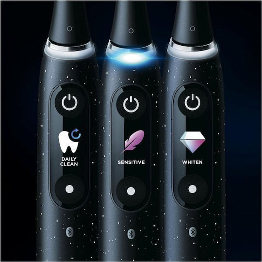 Oral-B iO Series 10 Ηλεκτρική Οδοντόβουρτσα με Χρονομετρητή, Αισθητήρα Πίεσης και Θήκη Ταξιδίου Μαύρη - Image 5