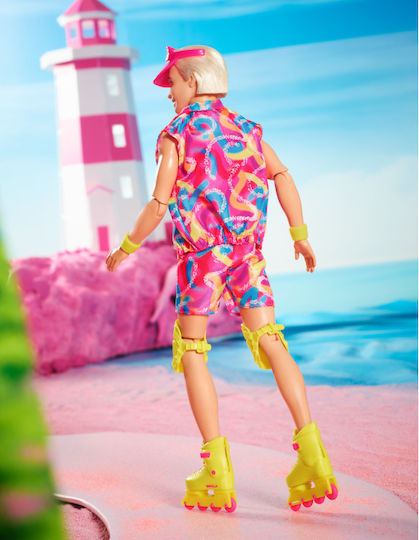 Barbie Skating Outfit Κούκλα Αγόρι Ken The Movie Ken Skating Outfit για 3+ Ετών 30εκ. HRF28 - Image 6