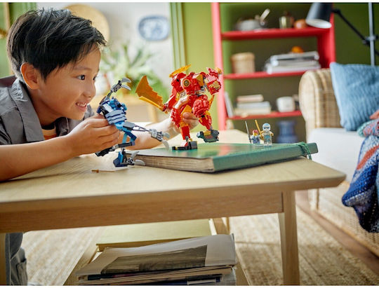 LEGO Ninjago Kai's Elemental Fire Mech για 7+ Ετών 322τμχ 71808 - Image 11