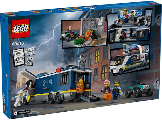 LEGO City Police Mobile Crime Lab Truck για 7+ Ετών 60418 - Image 2