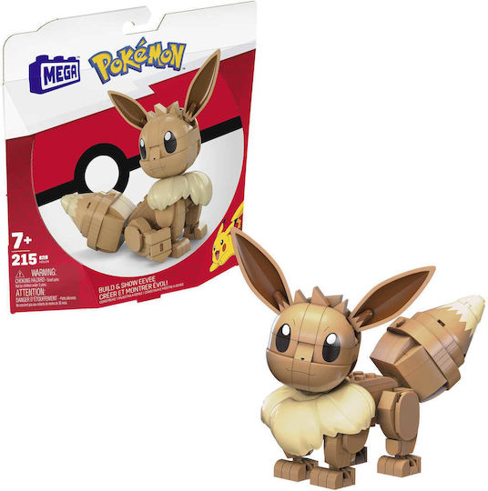 Mega Bloks Τουβλάκια Pokémon Build & Show Eevee για 7+ Ετών 215τμχ HDL84 - Image 9