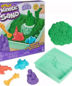 Spin Master Παιχνίδι Κατασκευών με Άμμο Sandbox Set Πράσινο για Παιδιά 3+ Ετών