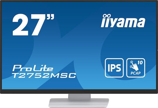 Iiyama Prolite T2752MSC-W1 IPS Touch Monitor 27" FHD 1920x1080 με Χρόνο Απόκρισης 5ms GTG - Image 2