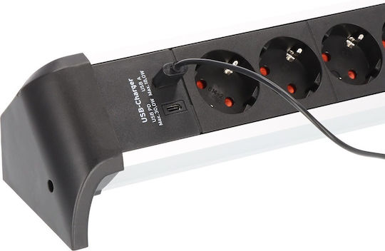 Brennenstuhl Πολύπριζο 4 Θέσεων με USB-A και Καλώδιο 1.8m 1391040420 - Image 2