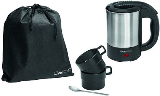 Clatronic WKR 3624 Βραστήρας Ταξιδίου 500ml 1000W Μαύρος - Image 3