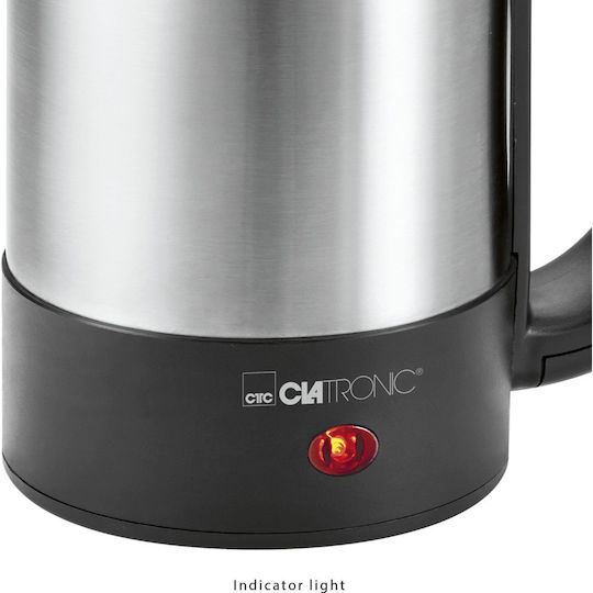 Clatronic WKR 3624 Βραστήρας Ταξιδίου 500ml 1000W Μαύρος - Image 4
