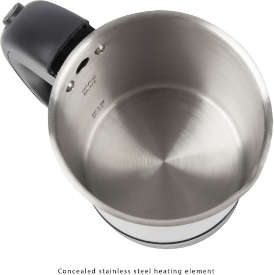 Clatronic WKR 3624 Βραστήρας Ταξιδίου 500ml 1000W Μαύρος - Image 2