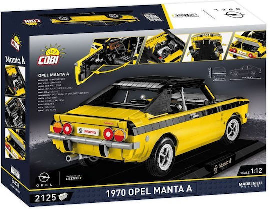 Cobi Τουβλάκια Opel Manta A 1970 - Executive Edition για 10+ Ετών 2125τμχ COBI-24338 - Image 2