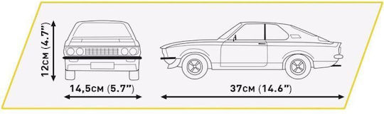 Cobi Τουβλάκια Opel Manta A 1970 - Executive Edition για 10+ Ετών 2125τμχ COBI-24338 - Image 11