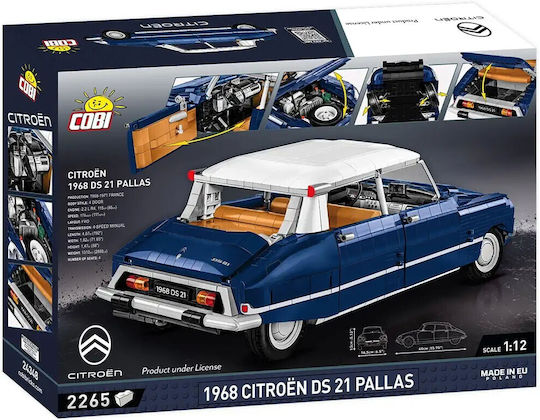Cobi Τουβλάκια Citroen DS 21 Pallas 1968 για 7+ Ετών 2265τμχ COBI-24348