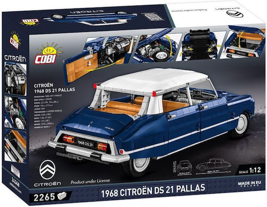 Cobi Τουβλάκια Citroen DS 21 Pallas 1968 για 7+ Ετών 2265τμχ COBI-24348 - Image 2