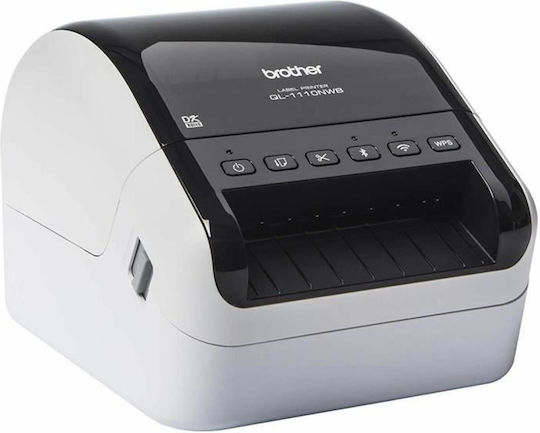 Brother Εκτυπωτής Ετικετών Απευθείας Μεταφοράς USB, Wi-Fi, Bluetooth, Ethernet 300 dpi QL-1110NWBC - Image 3
