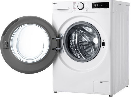 LG Πλυντήριο Ρούχων 10kg με Τεχνολογία Ατμού 1400 Στροφών AI DD F4R3010NSWW - Image 2