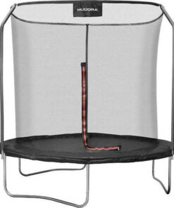 Hudora First 250V 64425 Τραμπολίνο Εξωτερικού Χώρου Διαμέτρου 250εκ. με Προστατευτικό Δίχτυ