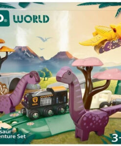 Alternative view of Brio Toys Δεινόσαυροι Σετ με Τρενάκι για 3+ Ετών