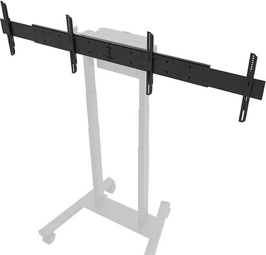 Neomounts ADM-875BL2 Βάση Τηλεόρασης Δαπέδου έως 65" και 100kg Μαύρο - Image 9
