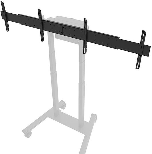 Neomounts ADM-875BL2 Βάση Τηλεόρασης Δαπέδου έως 65" και 100kg Μαύρο - Image 6