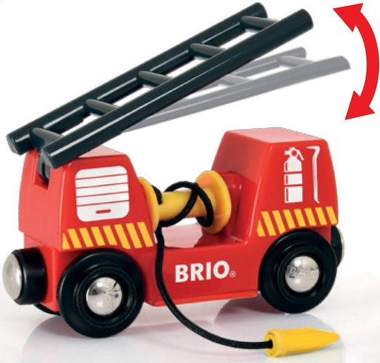Brio World Πυροσβεστικό Όχημα Σκάλας Όχημα Παιχνίδι 33811 - Image 2