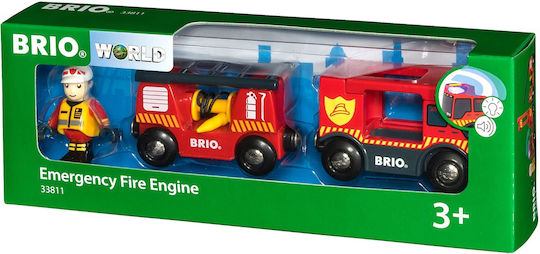 Brio World Πυροσβεστικό Όχημα Σκάλας Όχημα Παιχνίδι 33811 - Image 5