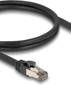 Alternative view of DeLock U/FTP (STP) Cat.6a Καλώδιο Δικτύου Ethernet 1m Μαύρο 1τμχ (80240)
