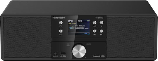 Panasonic Ηχοσύστημα 2.0 SC-DM202EG-K SC-DM202EG-K 24W με CD Player και Bluetooth Μαύρο - Image 4