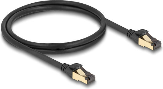 DeLock S/FTP Cat.7 Καλώδιο Δικτύου Ethernet 1m Μαύρο 1τμχ (80248) - Image 2