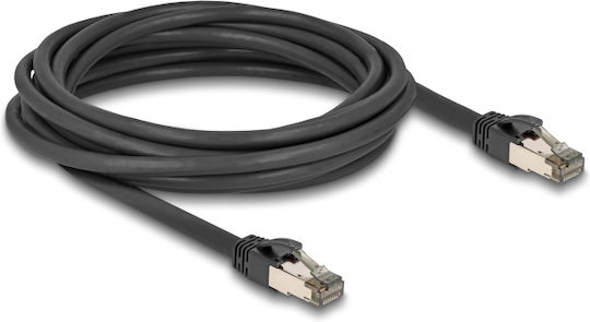 Alternative view of DeLock U/FTP (STP) Cat.6a Καλώδιο Δικτύου Ethernet 5m Μαύρο 1τμχ (80243)