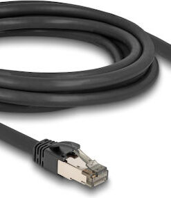 Alternative view of DeLock U/FTP (STP) Cat.6a Καλώδιο Δικτύου Ethernet 3m Μαύρο 1τμχ (80242)