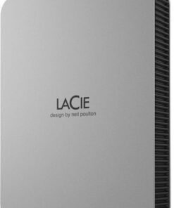 Alternative view of Lacie Mobile Drive v2 USB 3.2 Εξωτερικός HDD 5TB 2.5" Ασημί