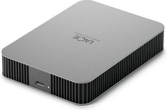 Lacie Mobile Drive v2 USB 3.2 Εξωτερικός HDD 5TB 2.5" Ασημί - Image 6