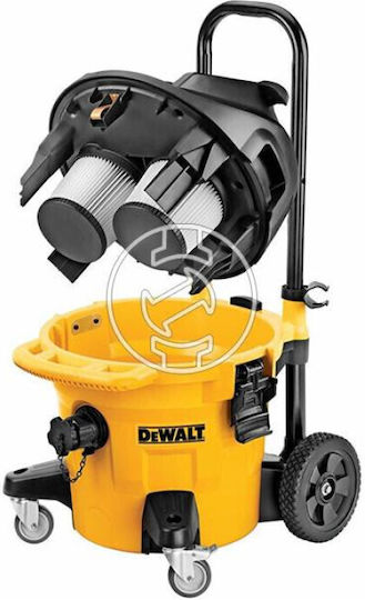 Dewalt DWV905M Σκούπα Υγρών / Στερεών 1400W με Πλαστικό Κάδο 18.4lt - Image 6