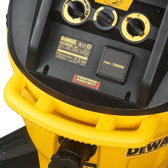 Dewalt DWV905M Σκούπα Υγρών / Στερεών 1400W με Πλαστικό Κάδο 18.4lt - Image 3