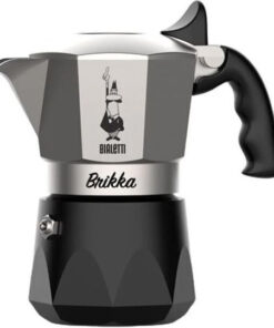 Bialetti Brikka Μπρίκι Espresso 2cups Ασημί