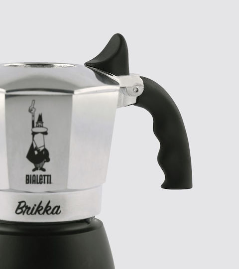 Bialetti Brikka Μπρίκι Espresso 2cups Ασημί - Image 2