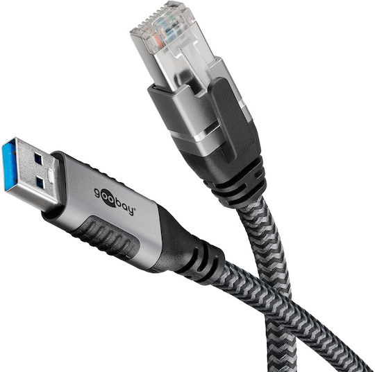 Goobay Μετατροπέας USB-A male σε RJ-45 female 1τμχ 70498