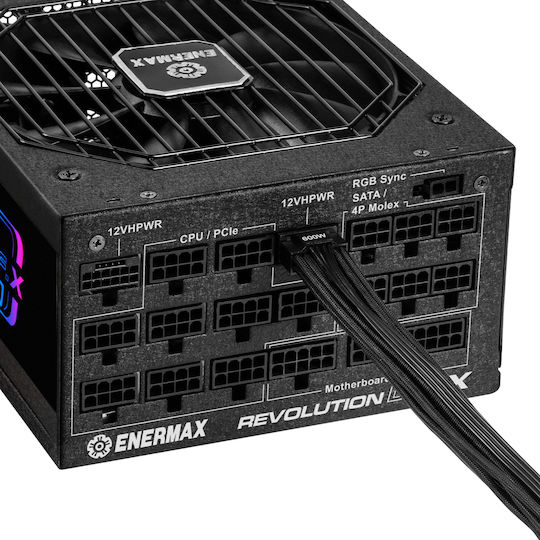 Enermax Revolution D.F. X 1650W Μαύρο Τροφοδοτικό Υπολογιστή Full Modular 80 Plus Gold - Image 9