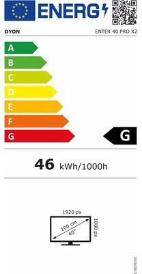 Dyon Τηλεόραση 40" HD Ready LED Enter Pro X2 (2020) D800201 - Image 3