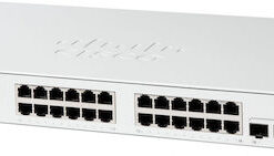 Cisco C1200-24T-4G Managed L2 Switch με 24 Θύρες Gigabit (1Gbps) Ethernet και 4 SFP Θύρες