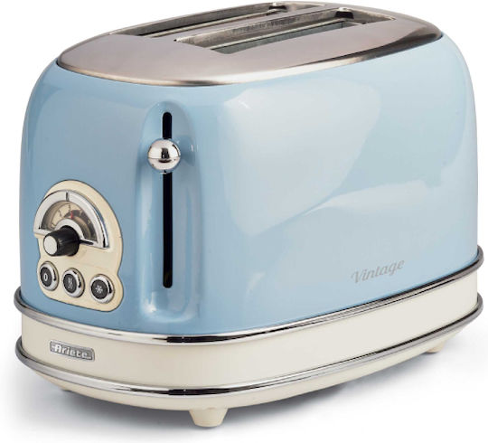 Ariete Vintage 00C015515AR0 Φρυγανιέρα 2 Θέσεων 810W Μπλε