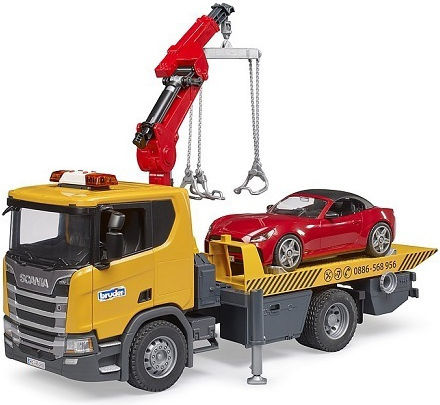Bruder Scania Super 560r Οδικής Βοήθειας Φορτηγό SCANIA SUPER 560R για 3+ Ετών