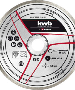 KWB Δίσκος Κοπής Δομικών Υλικών 180mm 795850