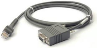 Zebra Καλώδιο RS232 9-pin female σε RJ45 male 2.1336m (CBA-R01-S07PBR) 1τμχ