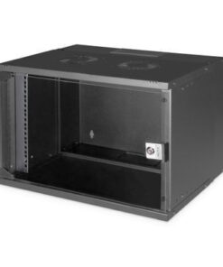 Digitus Επιτοίχια Καμπίνα Rack Μαύρο DN-49203
