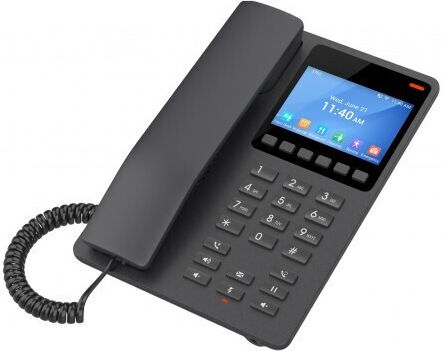 Grandstream GHP630 Ενσύρματο Τηλέφωνο IP Μαύρο