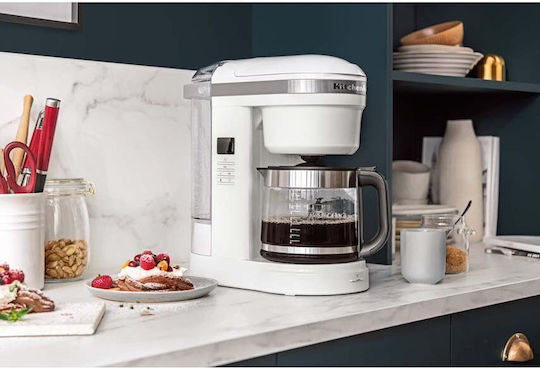 Kitchenaid 5KCM1208EWH Προγραμματιζόμενη Καφετιέρα Φίλτρου 1100W - Image 5