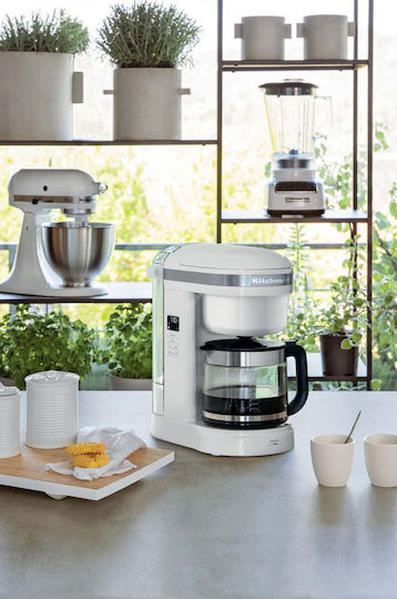 Kitchenaid 5KCM1208EWH Προγραμματιζόμενη Καφετιέρα Φίλτρου 1100W - Image 6